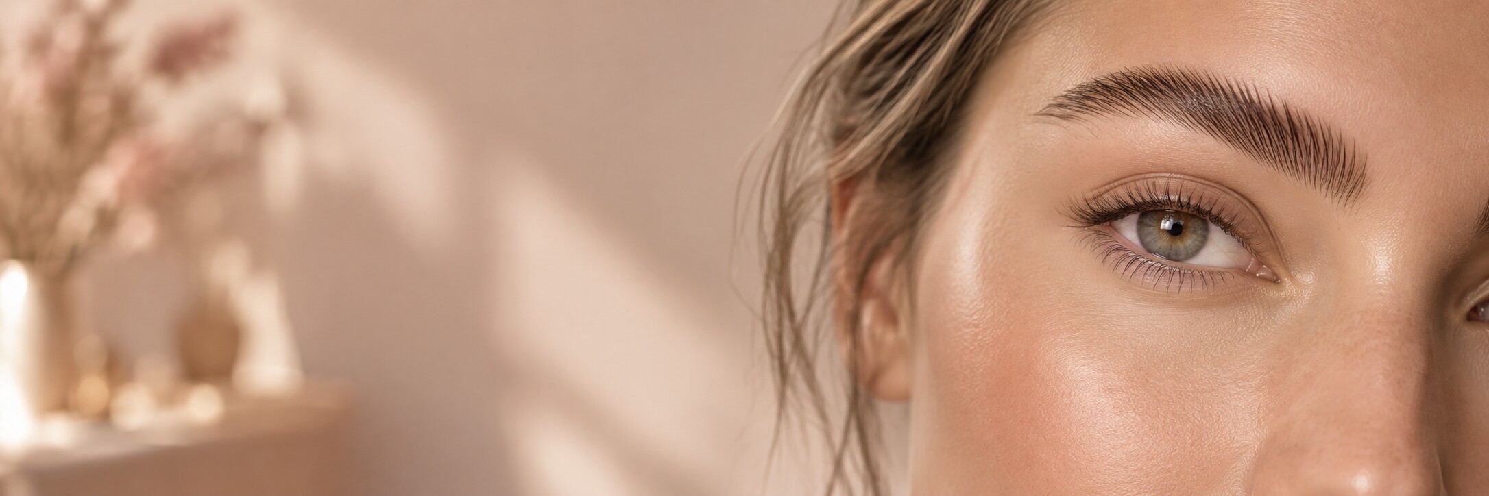 Brow Lift och Brow Lamination med naturligt formade bryn hos Beautylounge Stockholm