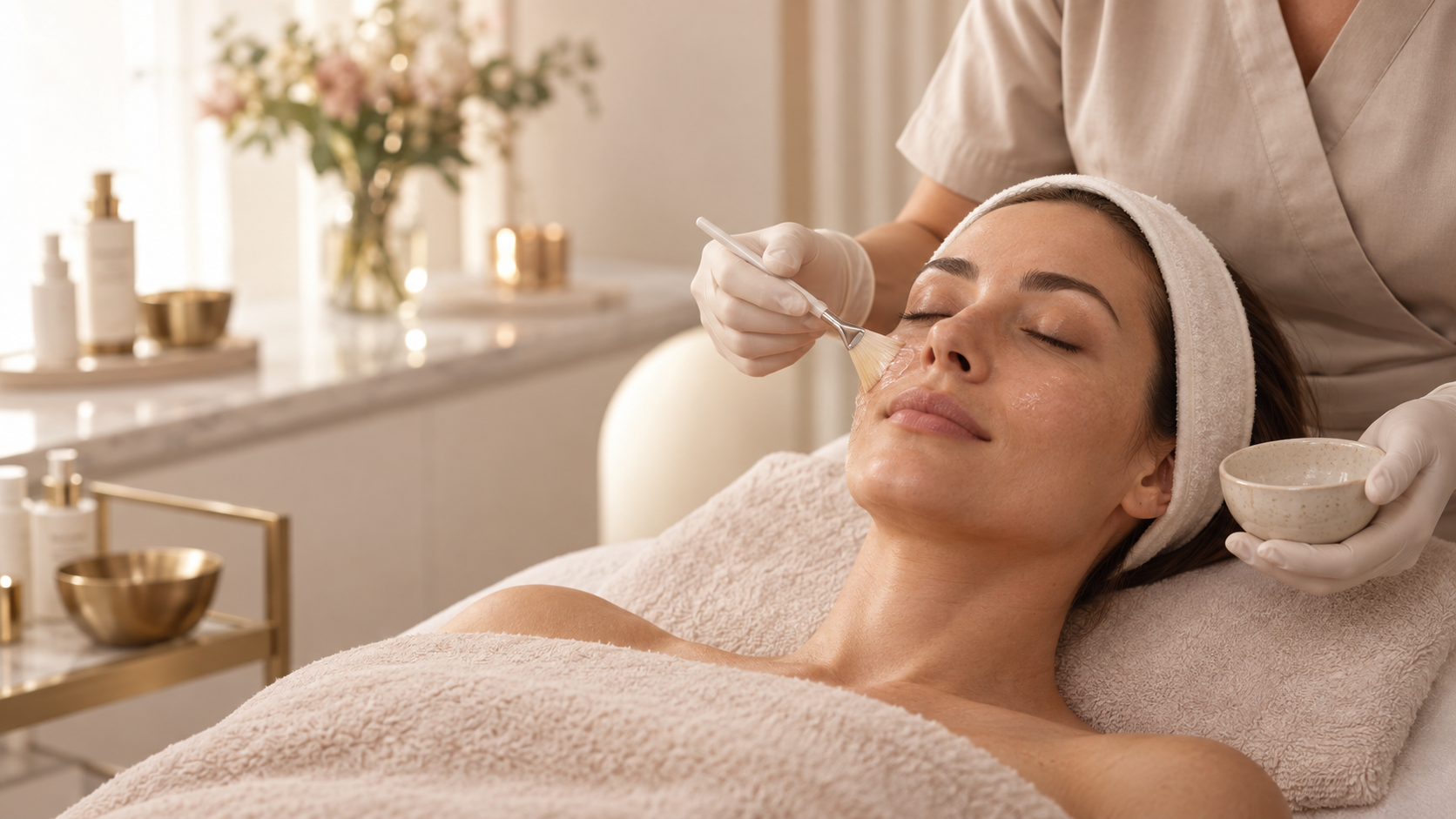 Kemisk peeling för hudförnyelse hos Beautylounge Stockholm